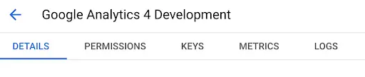 Open the account → Keys → Add key → JSON